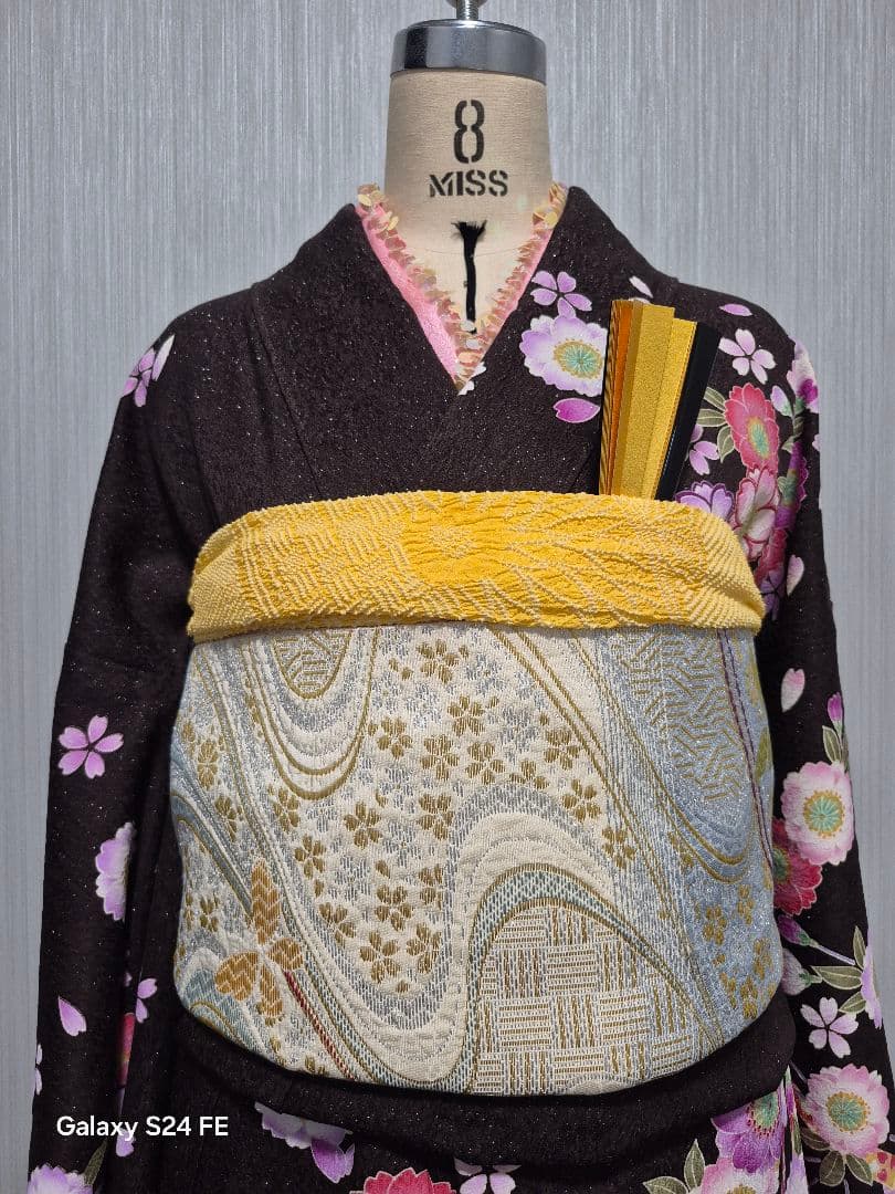 おまけ付き 美品 成人式 振袖 正絹 13点セット