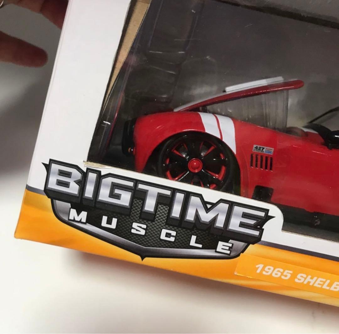 新品　Muscle 1965 Shelby Cobra 1/24 Red
