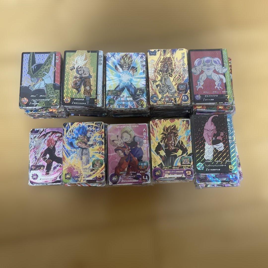 ドラゴンボールヒーローズ まとめ売り 930枚 P・CP・SR・青P 大量セット