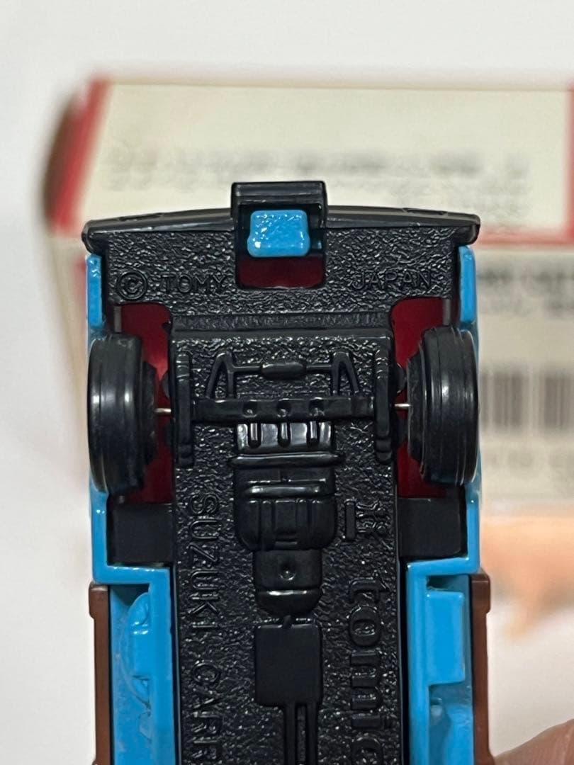 スズキキャリー　トミカ　家畜運搬車　日本製　赤箱　絶版　希少　２台セット