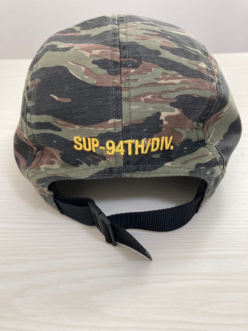 帽子 SupremeMilitaryCampCapOliveTigerCamo24SS
