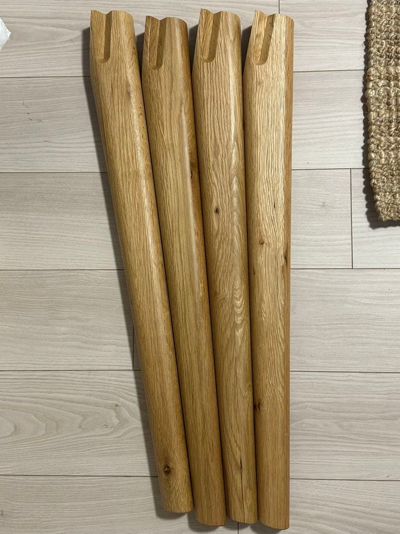 北欧風ダイニングテーブル　オーク材