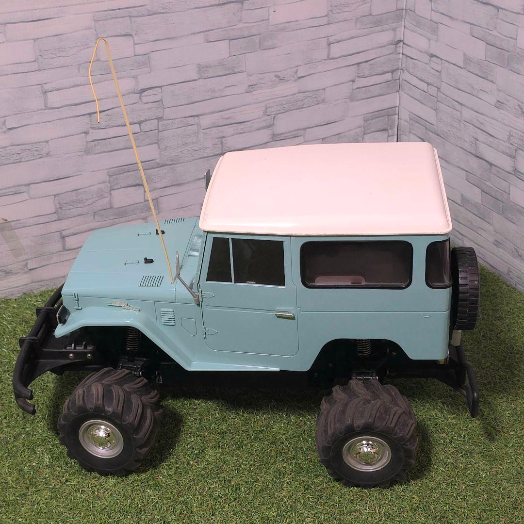 アオシマ ラジコン トヨタ ランドクルーザー 40系 FJ40V 1/8 動作可