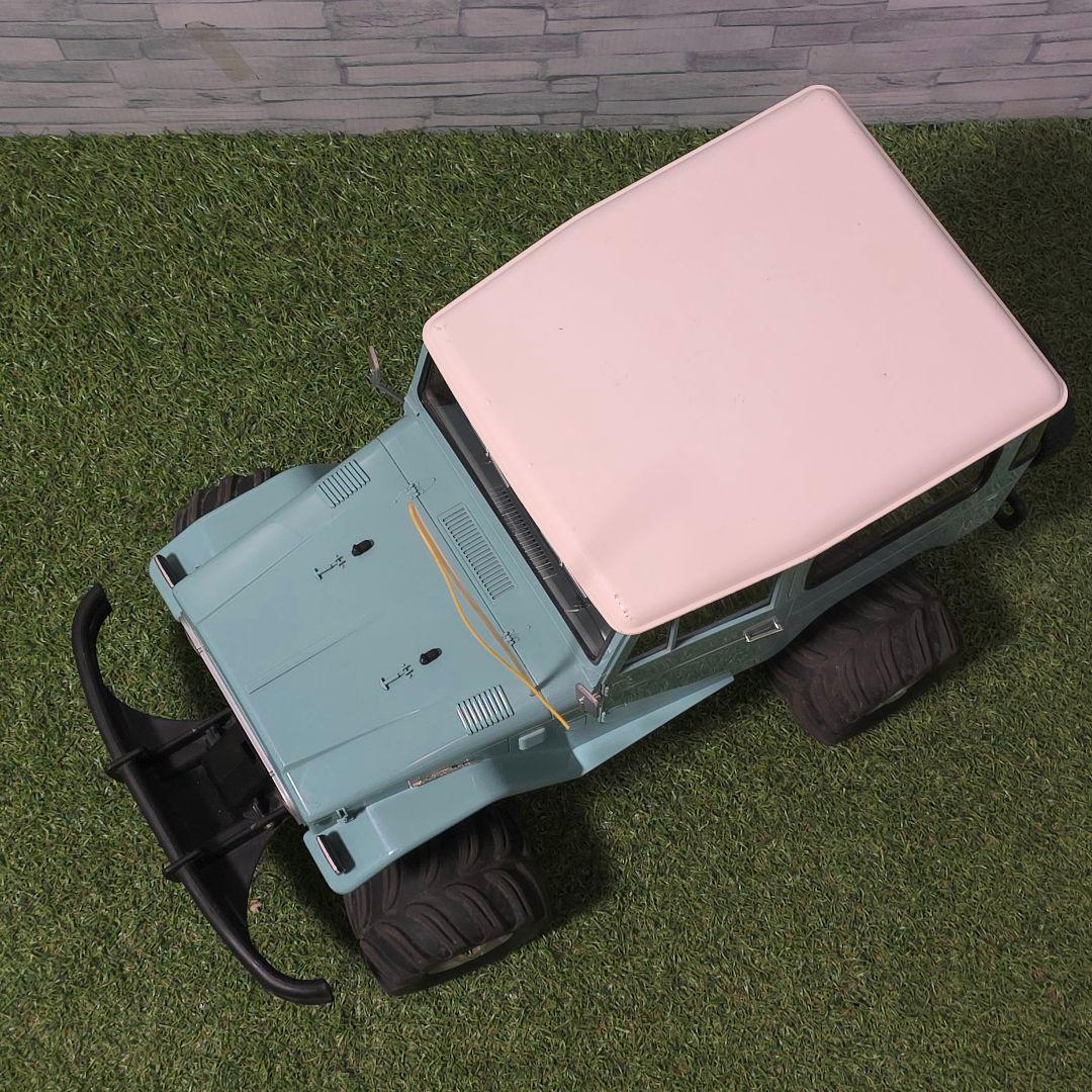 アオシマ ラジコン トヨタ ランドクルーザー 40系 FJ40V 1/8 動作可