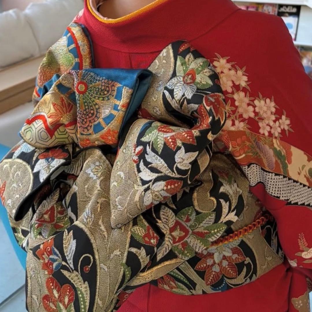 美品！正絹振袖フルセット/即日発送/1回使用のみ