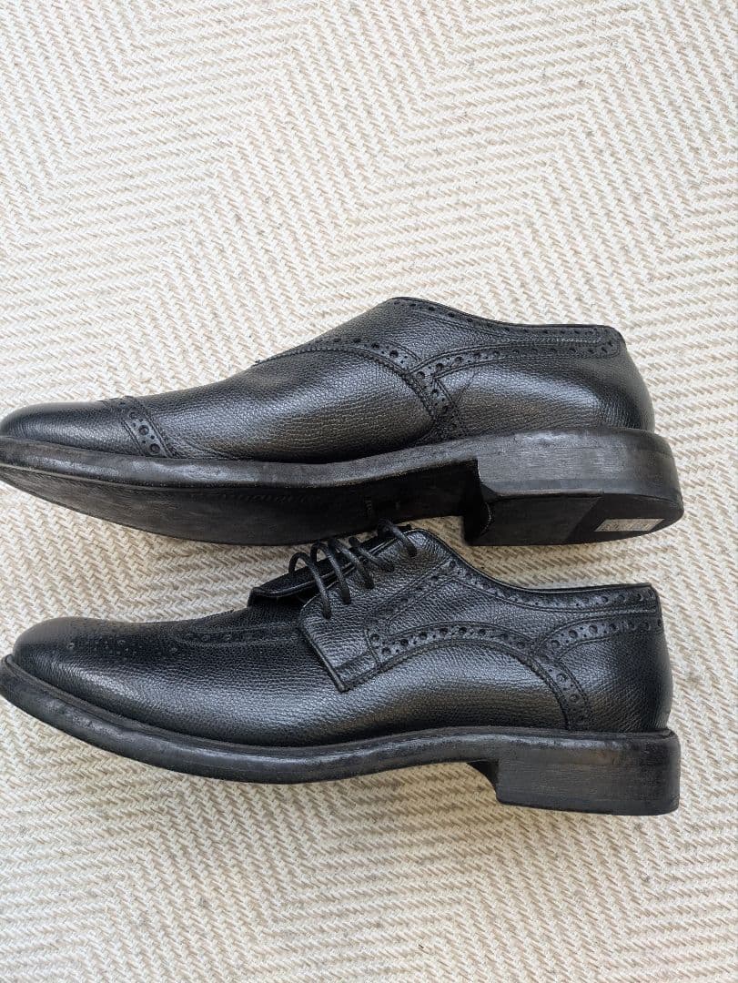 【レア】バーバリー　BURBERRY ビジネス　シューズ　革靴　ブラック　黒