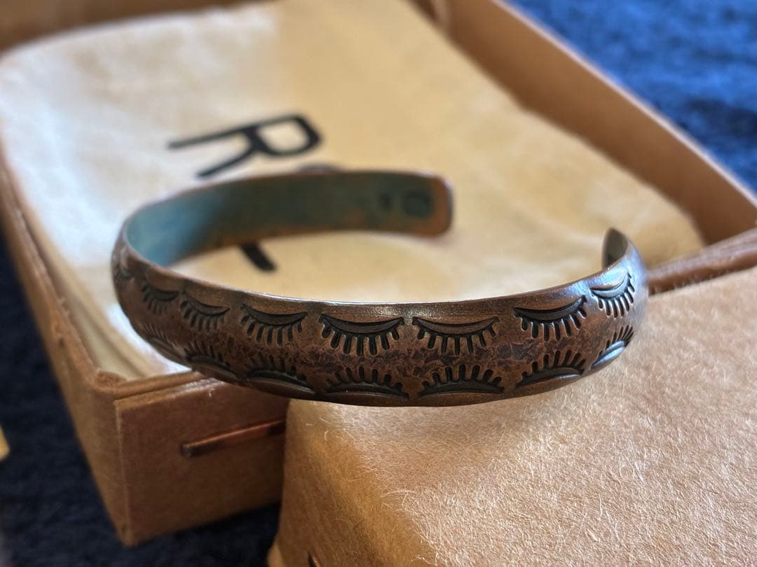 RRL バングル ブレスレット 純銅ジュエリー ダブルアールエル 正規品