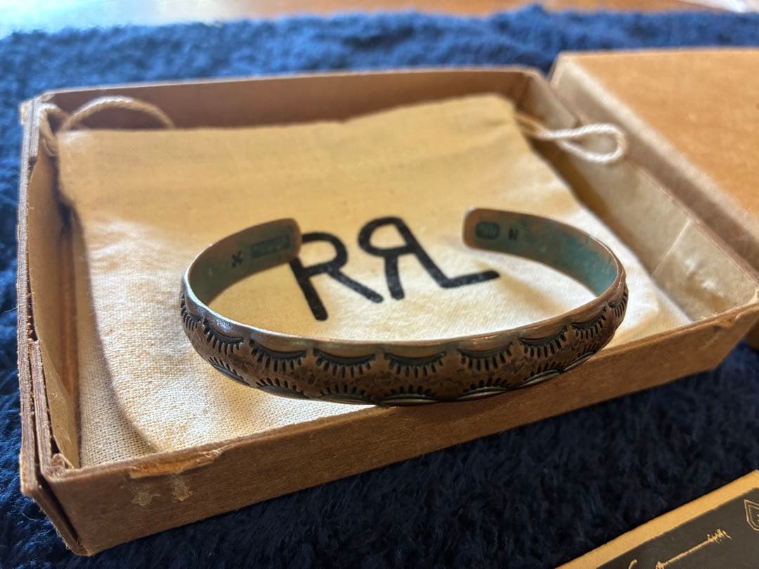 RRL バングル ブレスレット 純銅ジュエリー ダブルアールエル 正規品
