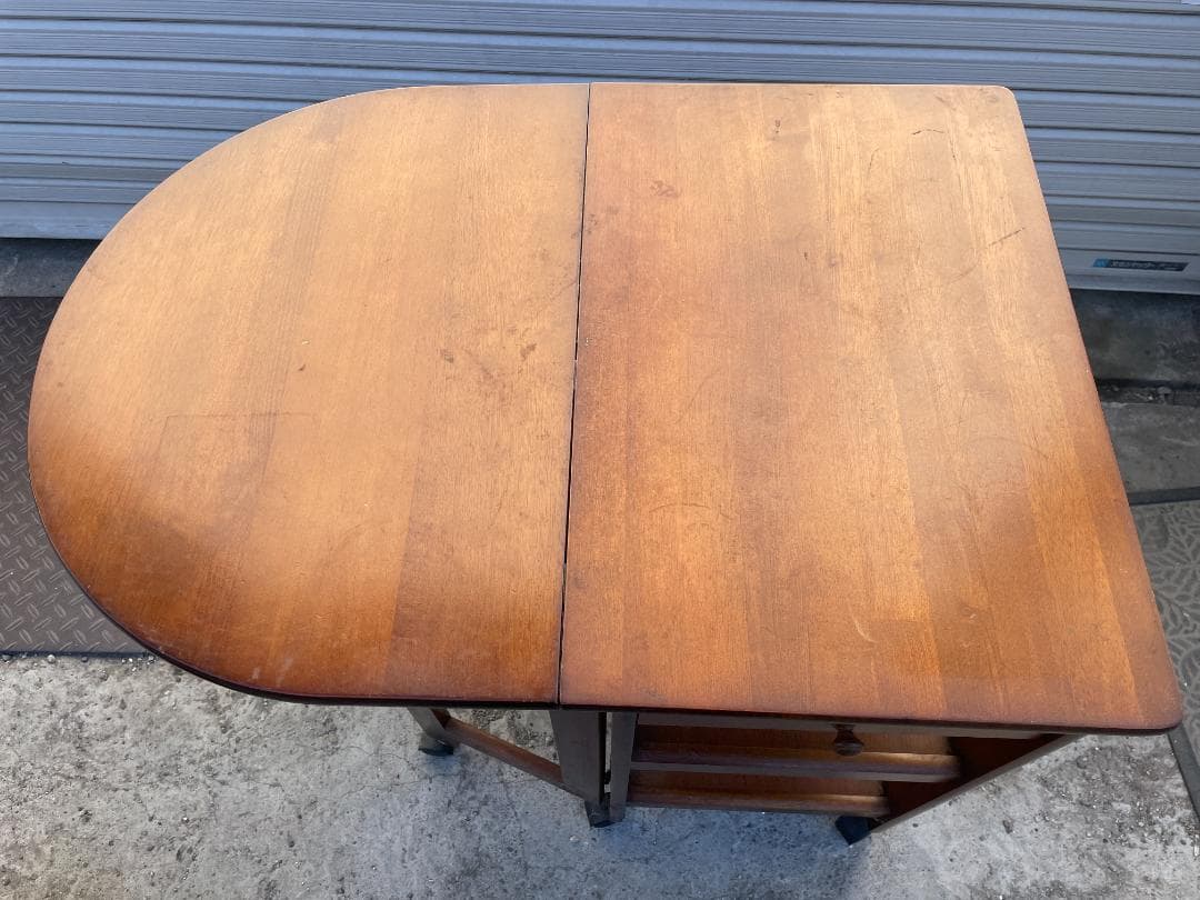 ★ 昭和レトロ 古家具 バタフライワゴン キッチンワゴン テーブルワゴン