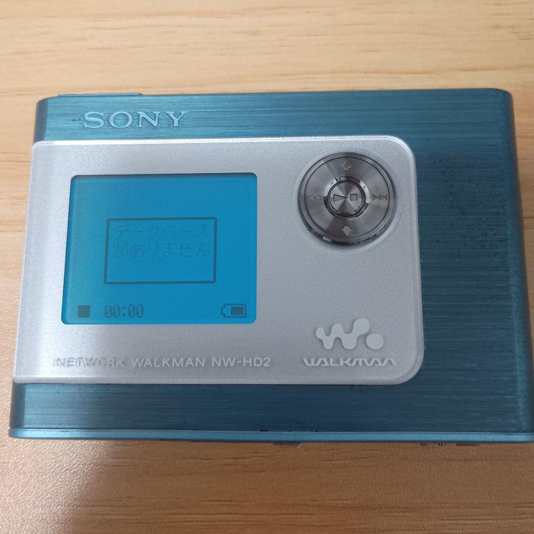 訳アリ昭和レトロSONY NW-HD2 デジタルオーディオプレーヤー本体のみ