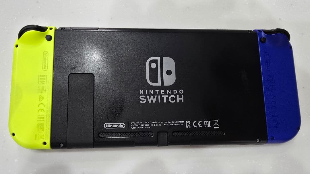 Nintendo Switch 本体 青/黄 Joy-Con