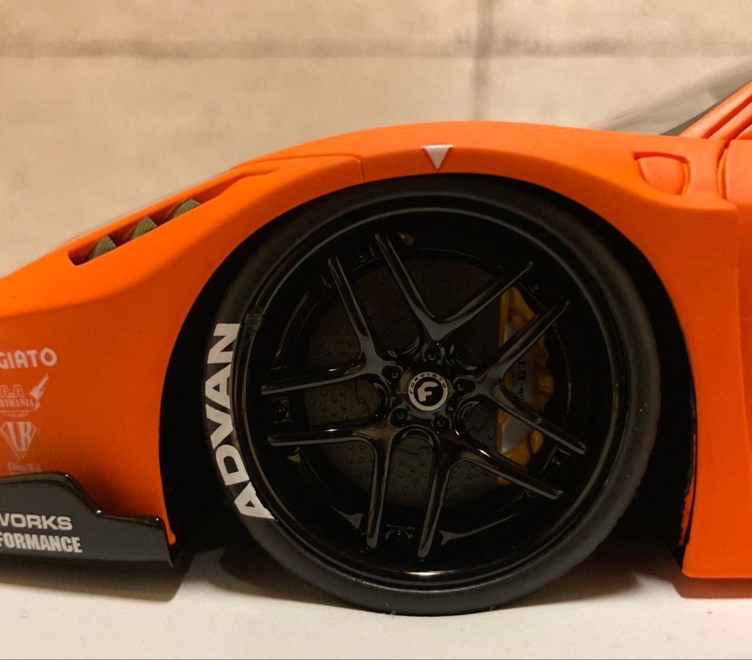 【限定66台】LBWK 1/18 フェラーリ458 マットオレンジ　新品