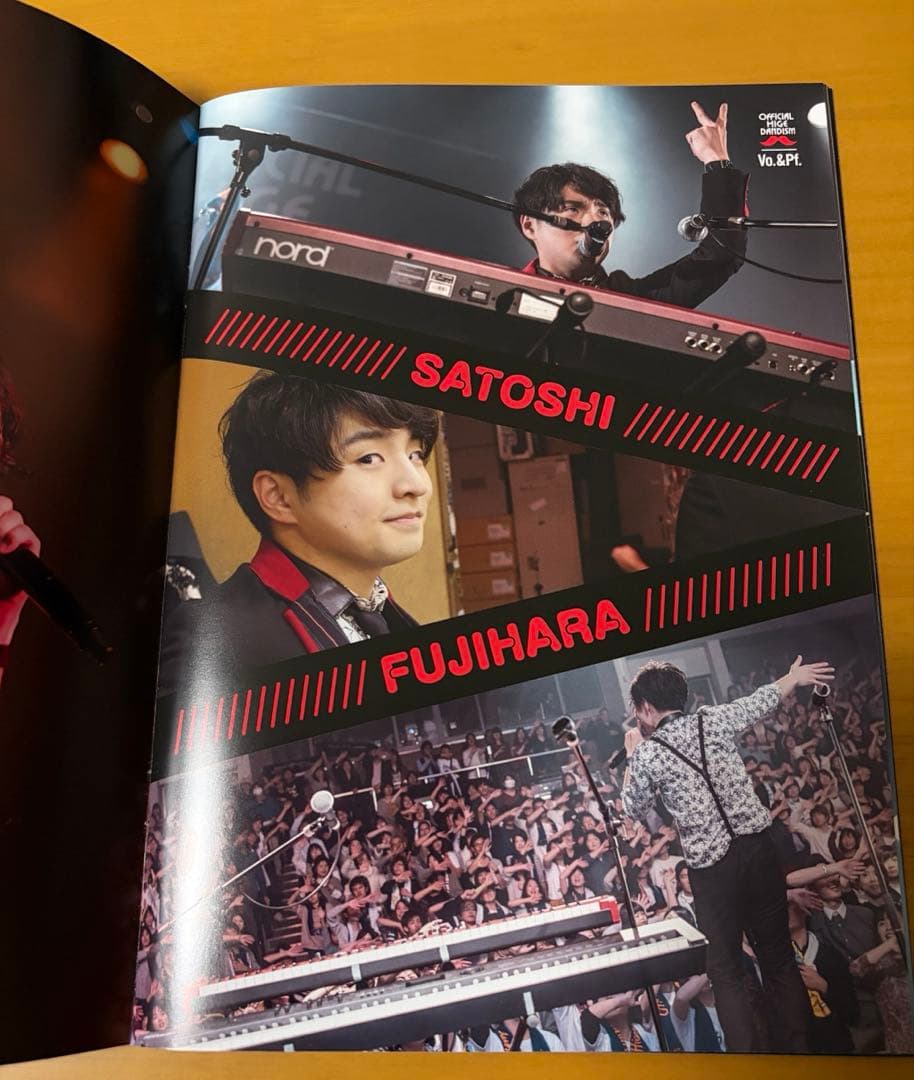 【開封済品】髭男 TOUR MAGAZINE HIGE-BON!!vol.2