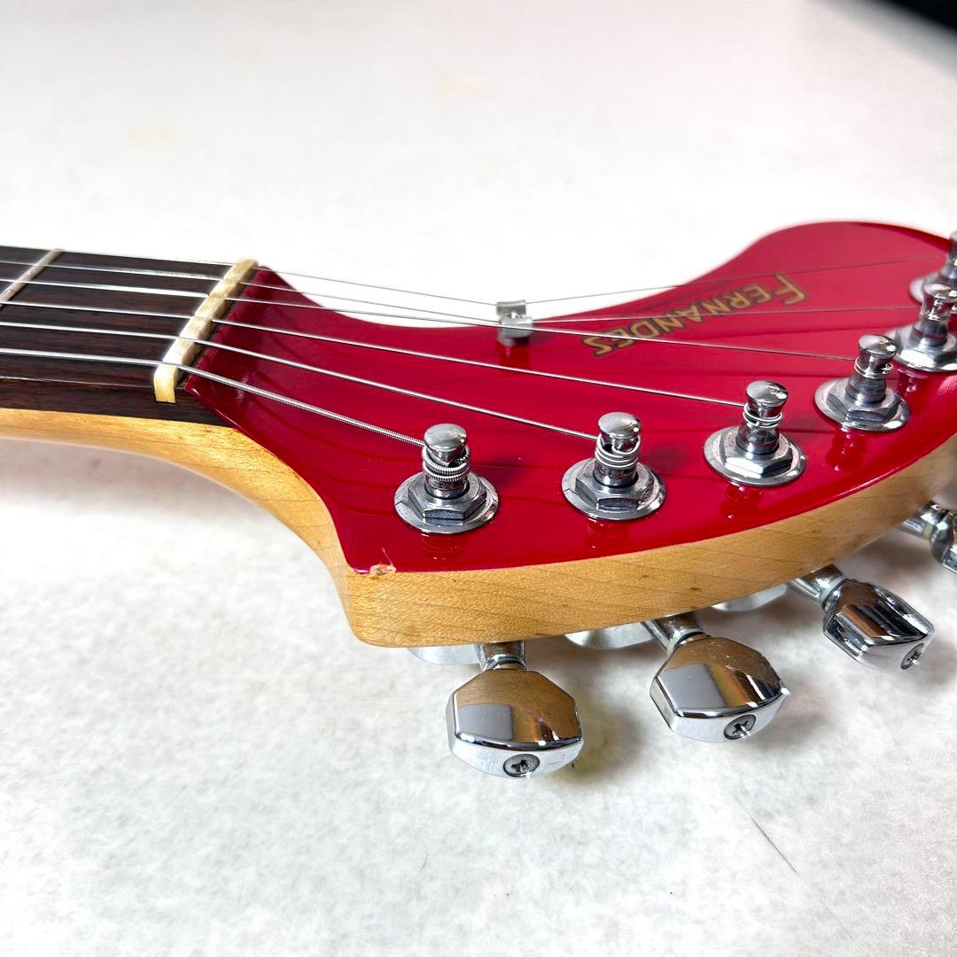 希少　FERNANDES　ZO-3　レフティ　コンパクト　アンプ内蔵ミニギター