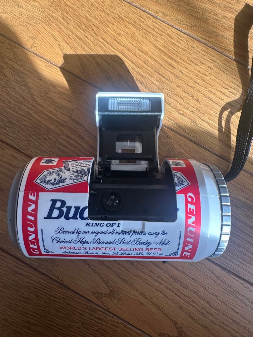 【バドワイザー】フィルムカメラ　缶型