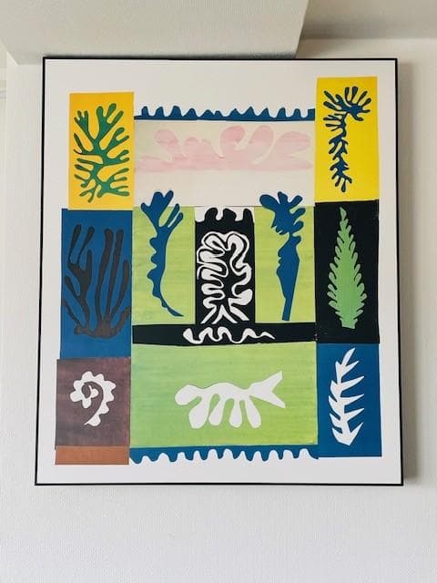 N*a様 最終価格MOMA DESIGN STORE マティス タヒチ切り絵 黒