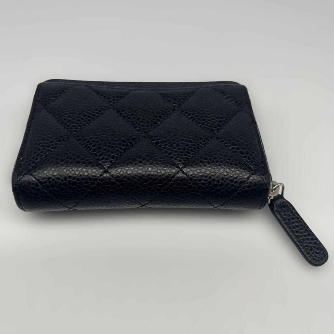 【極美品】CHANEL シャネル クラシックジップパース ケアカードあり