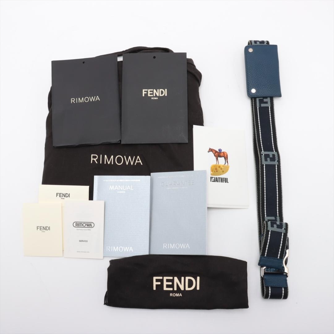 K4995 リモワ フェンディ ズッカ アルミニウム キャリーケース シルバー