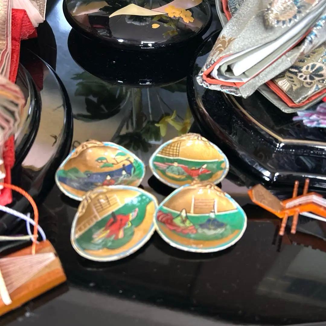 平安絵巻雛　雛人形セット 伝統的な和装