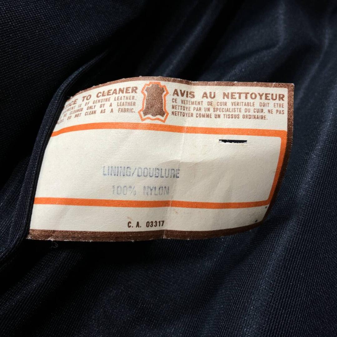 GQ3293◇Brimaco : 70's ヴィンテージ レザーライダース