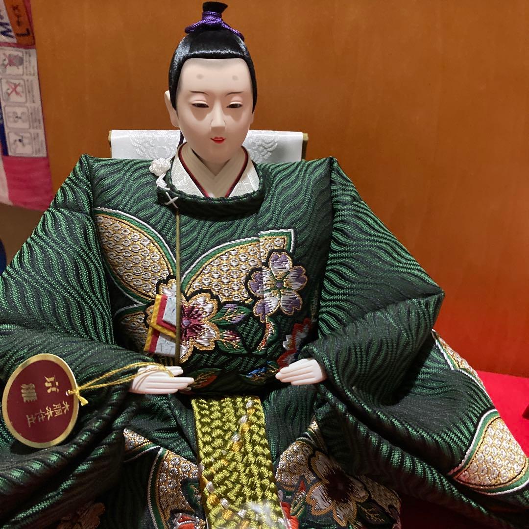 雛人形　親王飾り　七番　草園作　新品　未使用　極上品