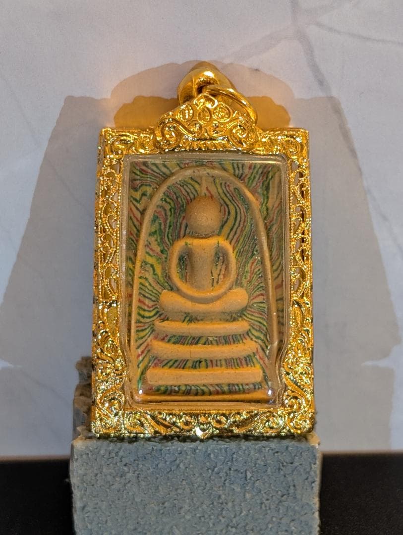 タイお守り　プラクルアン　ルアン・ポーペー　ソムデット　2539年　(045)