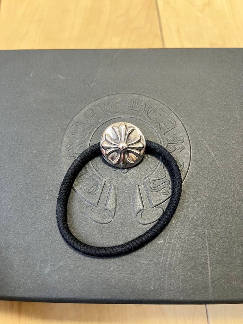 【原本購入証明書】クロムハーツCHROME HEARTS クロスボール ヘアゴム