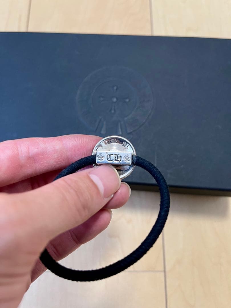 【原本購入証明書】クロムハーツCHROME HEARTS クロスボール ヘアゴム