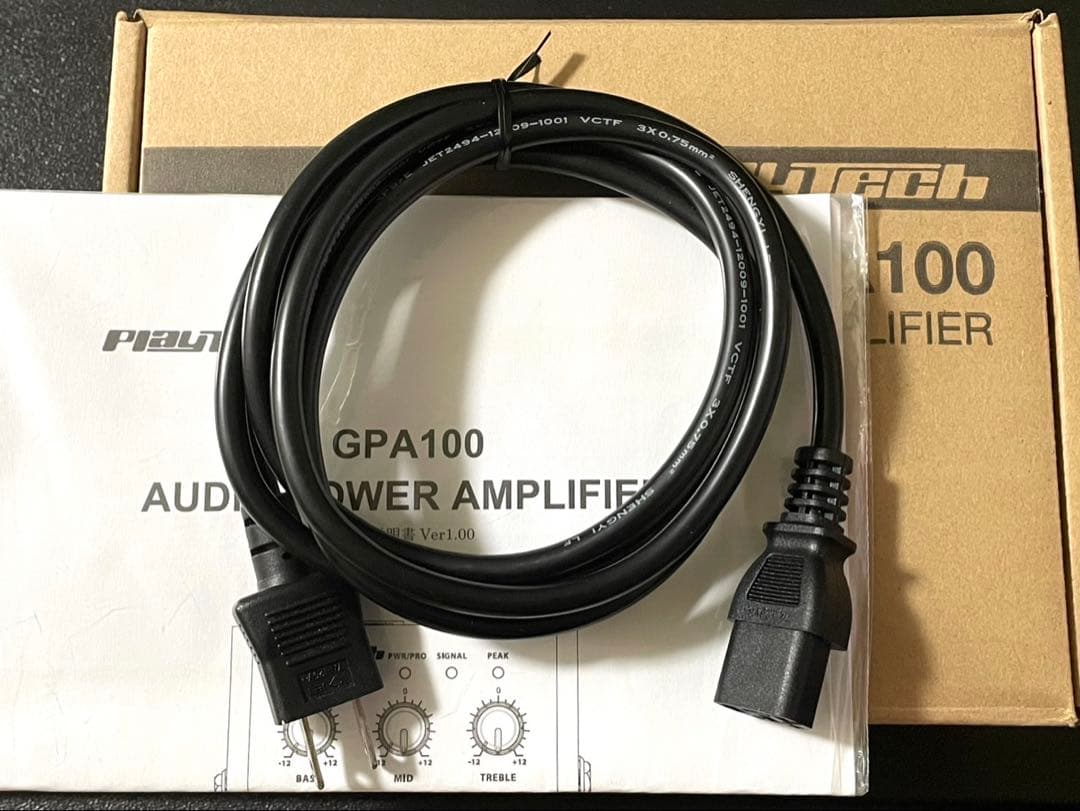 PlayTech GPA-100ペダル型 パワーアンプ