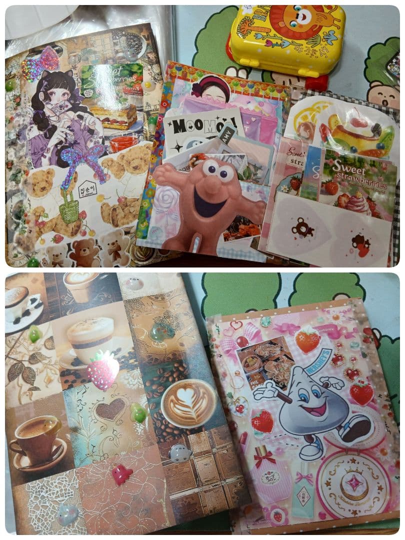 紙モノまとめ売り★紙モノおすそ分け★アメキャラ★バラメモ★シール★マステ★デザペ