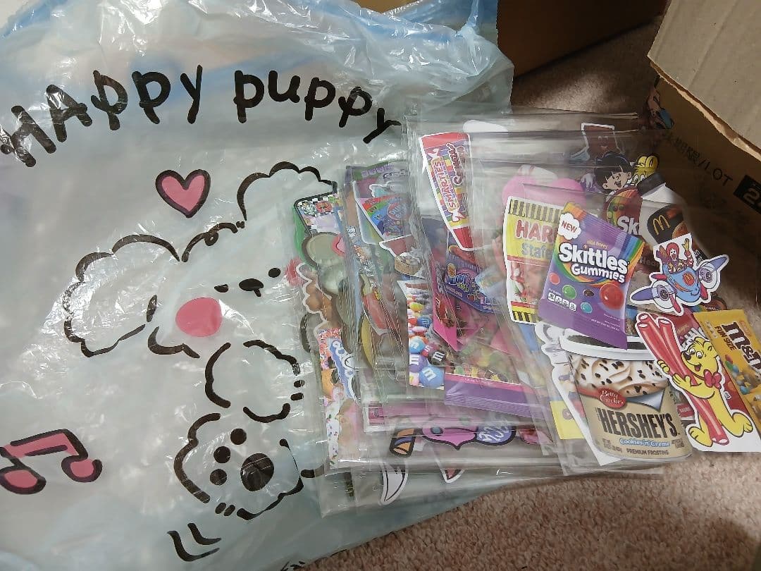 紙モノまとめ売り★紙モノおすそ分け★アメキャラ★バラメモ★シール★マステ★デザペ