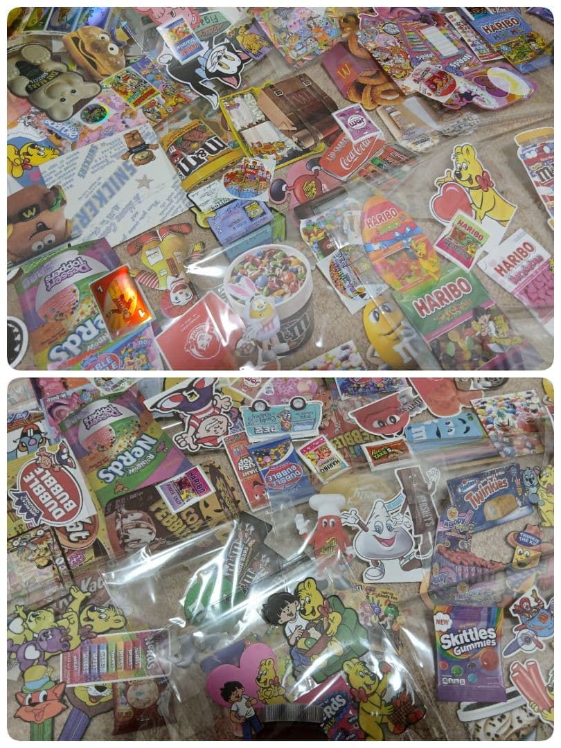 紙モノまとめ売り★紙モノおすそ分け★アメキャラ★バラメモ★シール★マステ★デザペ