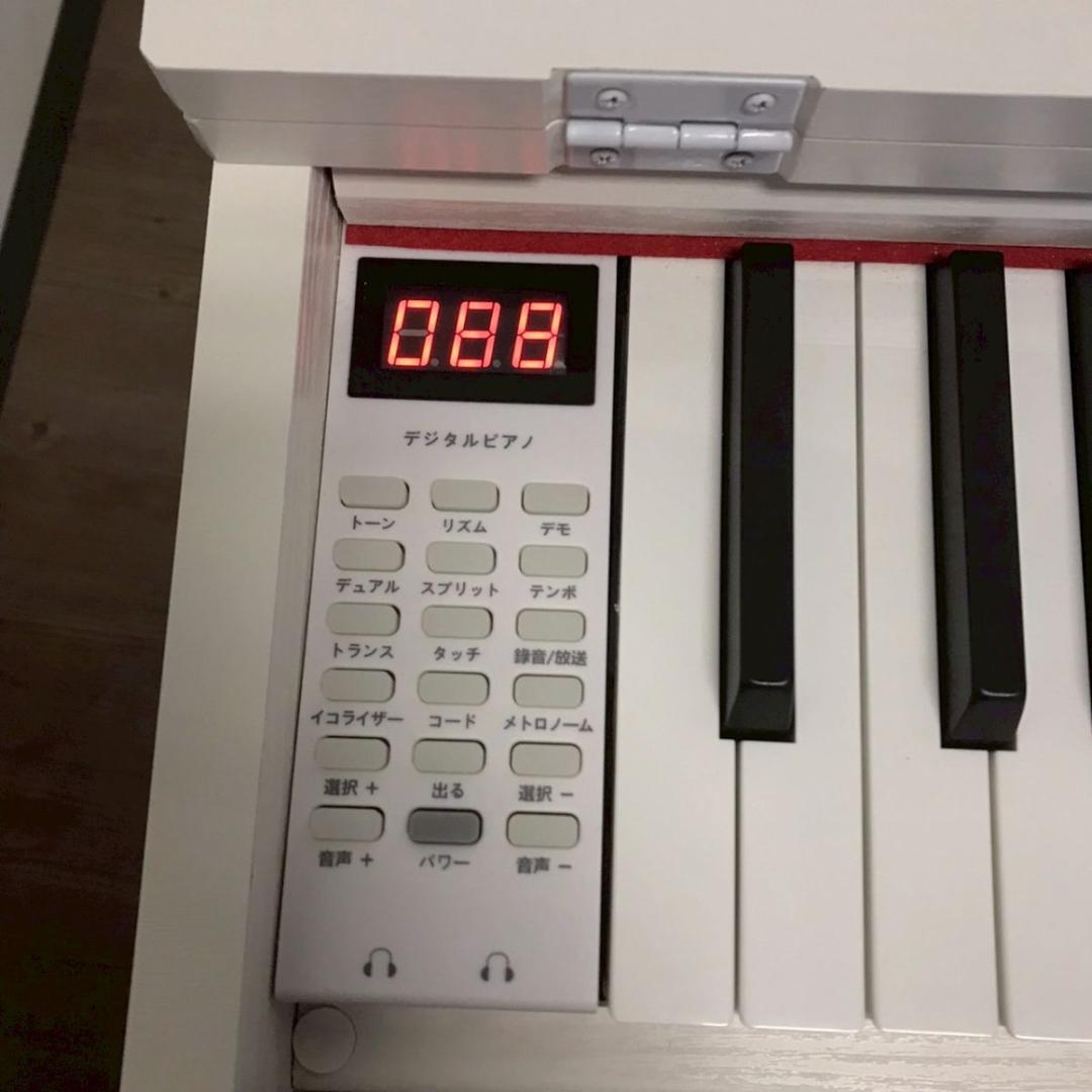 2025年製 福岡 引取限定 IKTMI 電子ピアノ ホワイト 88鍵盤 木製