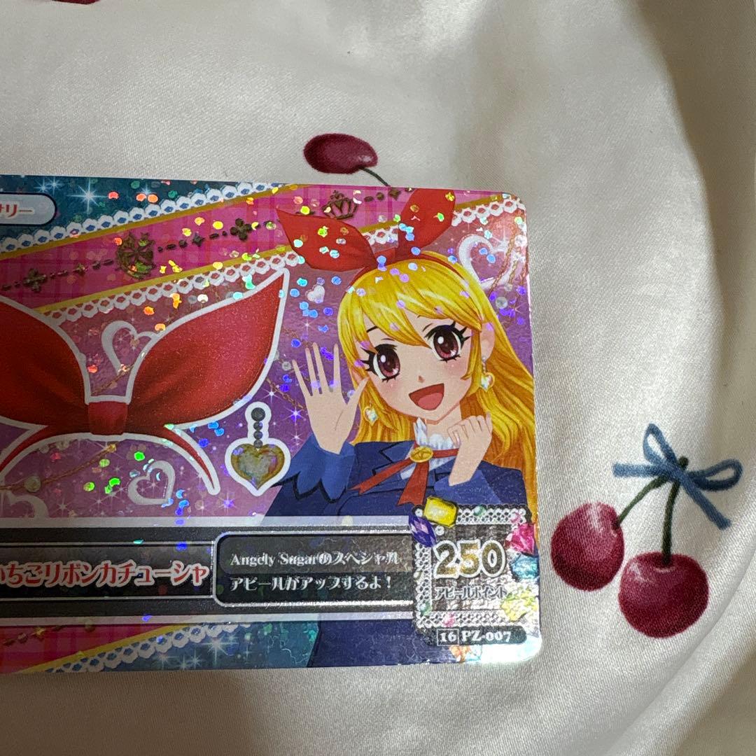 アイカツ 星宮いちごリボンカチューシャ 大空あかりピンクリボン 2点セット☆