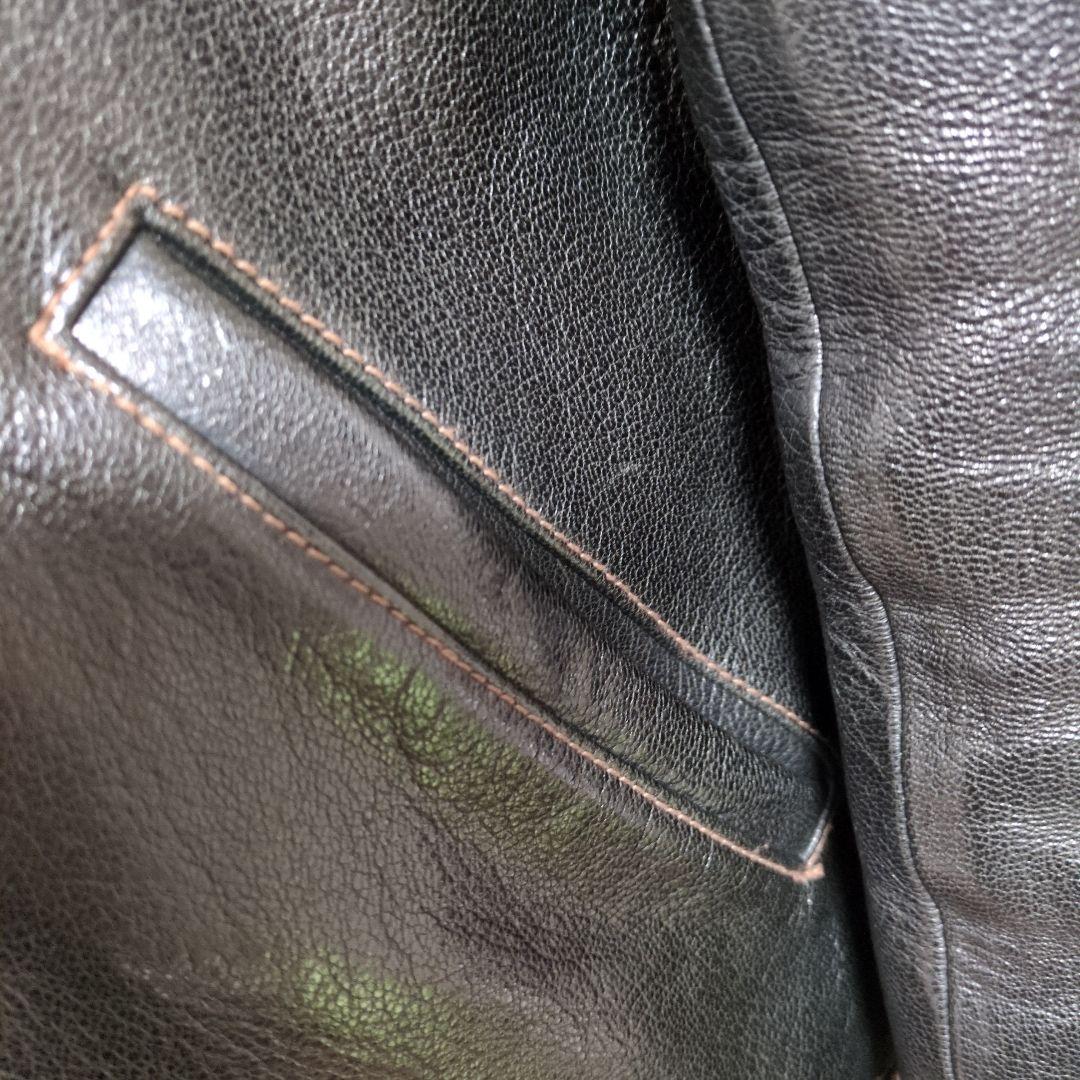 west ride シングル　レザー　スポーツジャケット