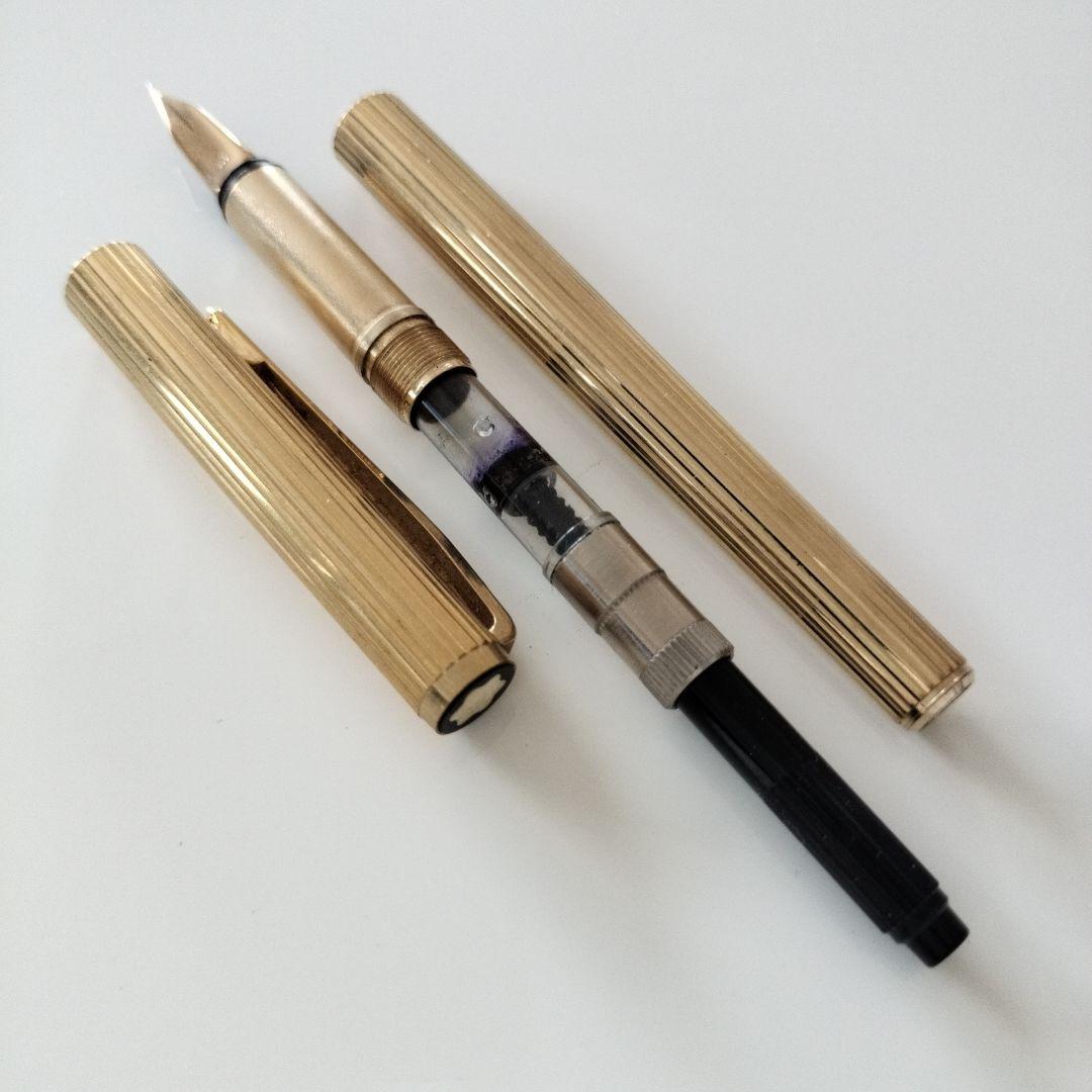 MONTBLANC モンブラン万年筆 585 ゴールド