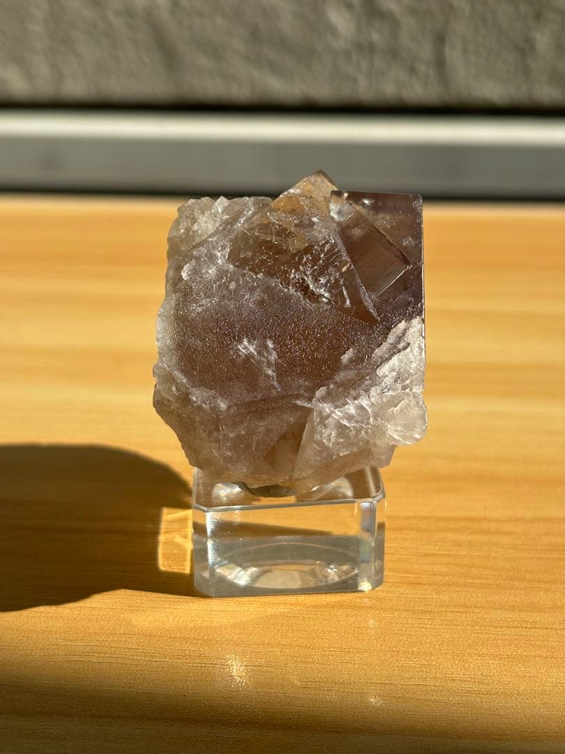 ミ*オ様 イギリス産　Sherry Twins Pocket フローライト 鉱物