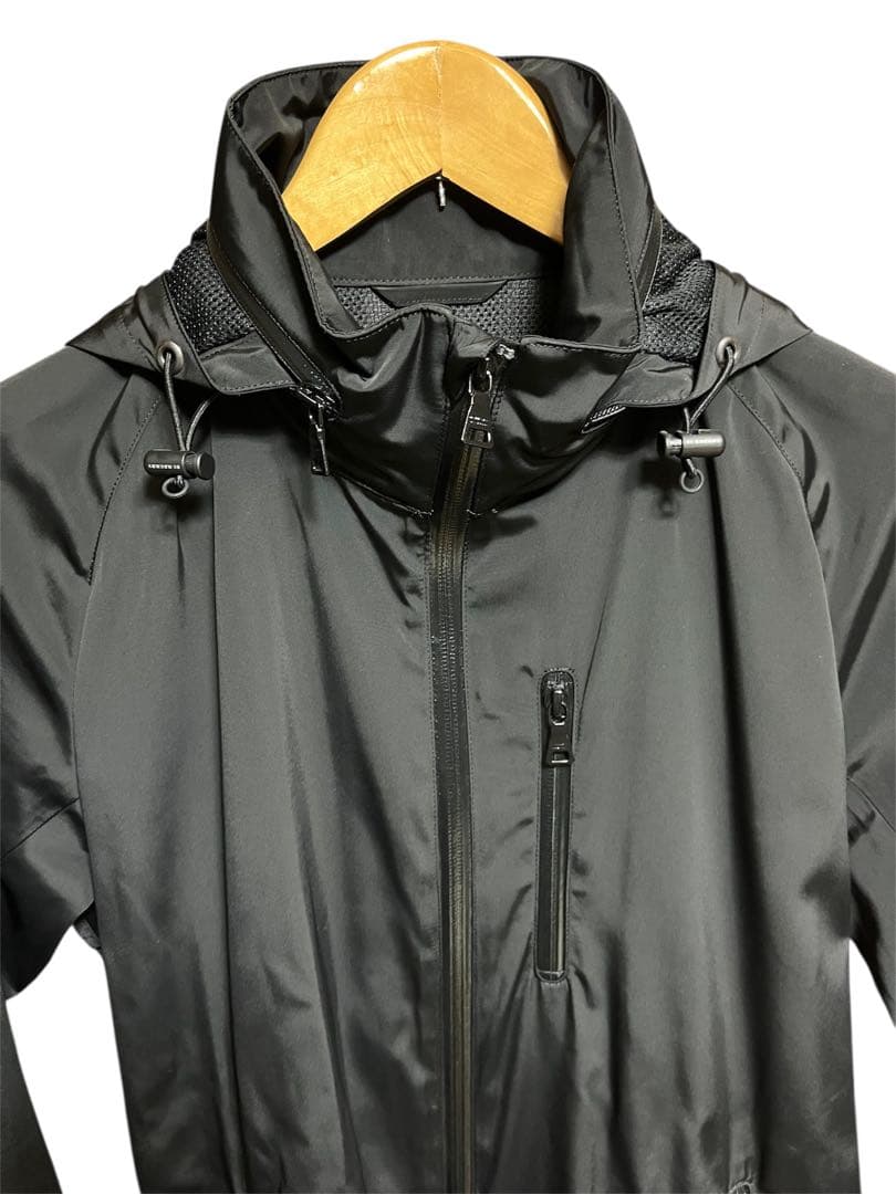 美品 BURBERRY BLACK LABEL フードジャケット M ブラック