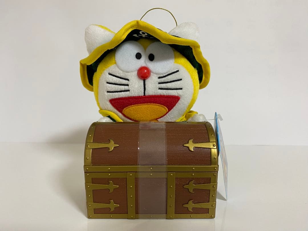 ドラえもん　小物入れ付　パイレーツぬいぐるみ(全3種)