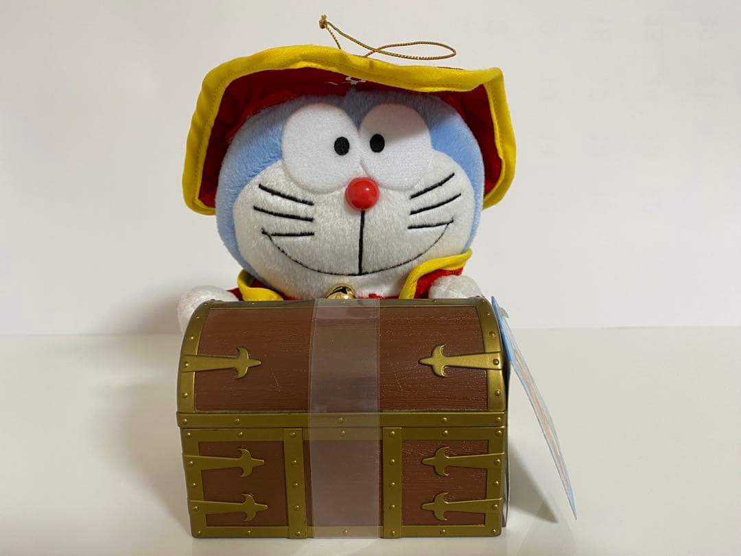 ドラえもん　小物入れ付　パイレーツぬいぐるみ(全3種)