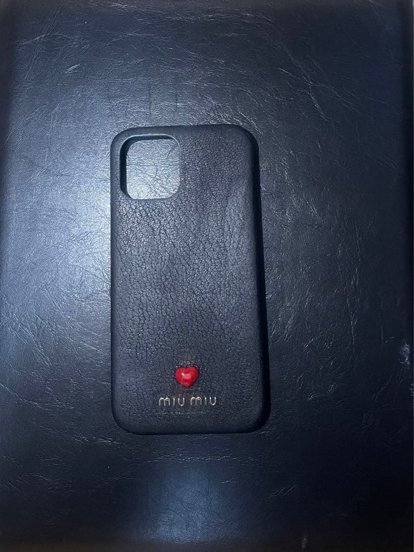 ミュウミュウ　スマホケース　12promax