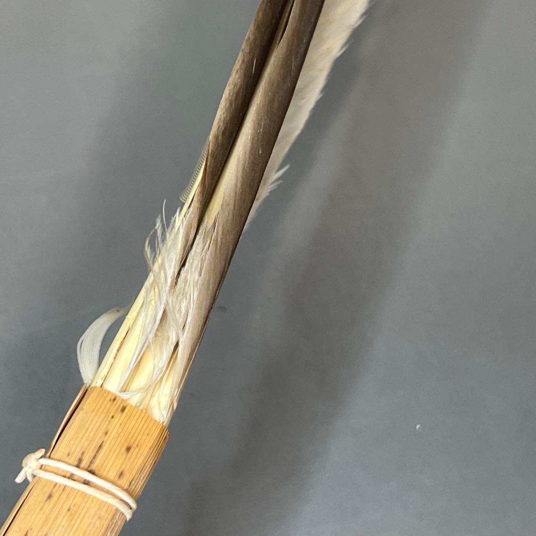 羽箒 箒博作 三ツ羽根 2点まとめて 茶道具