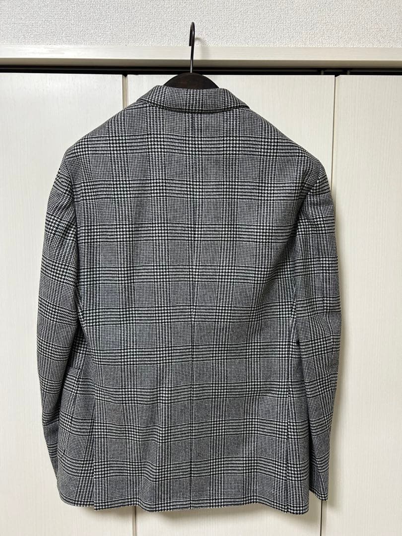 LARDINI ダブルブレスト チェックジャケット