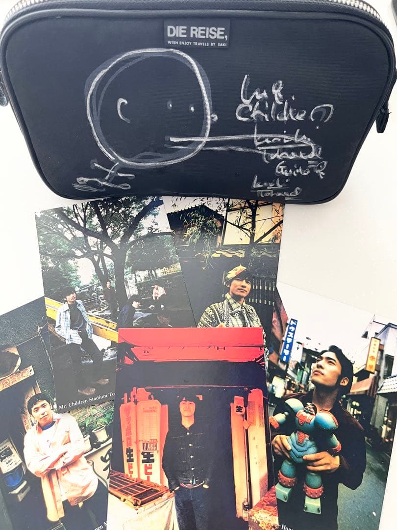 《Mr.Children》FC誌100号記念✨田原さん直筆サイン入りポーチ