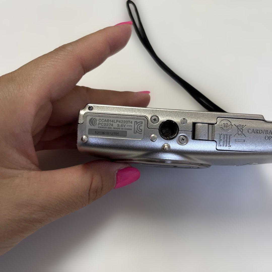 Canon IXY 650 シルバー コンパクトデジタルカメラ キャノン