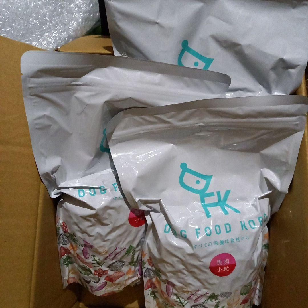 ドックフード工房　馬肉 ドライフード 700g 3袋セット