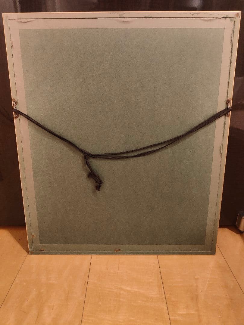 レスリーセイヤー サイン入り 四季 アンティークベイス シルクスクリーン　絵画