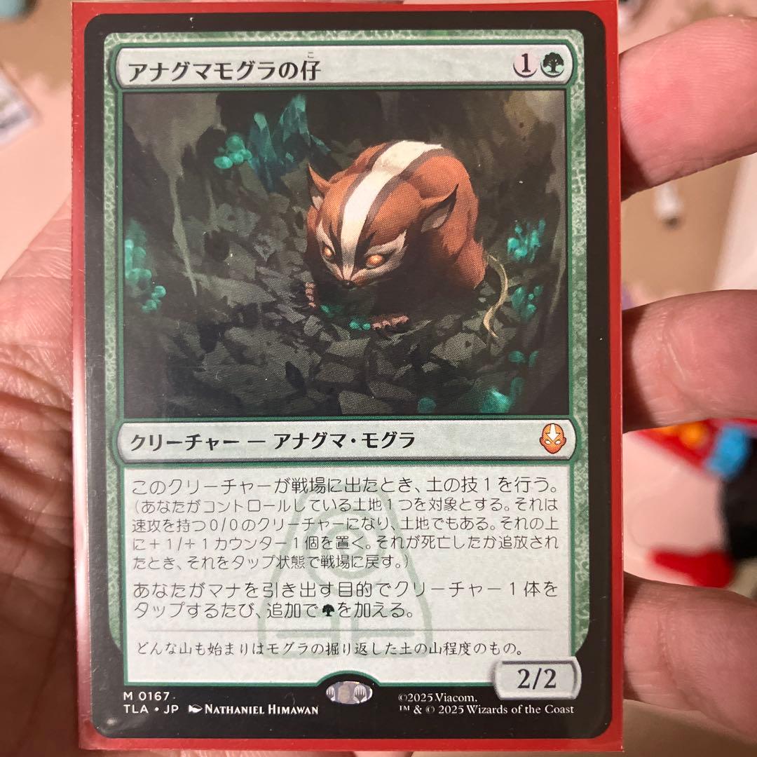 アナグマモグラの仔 1枚