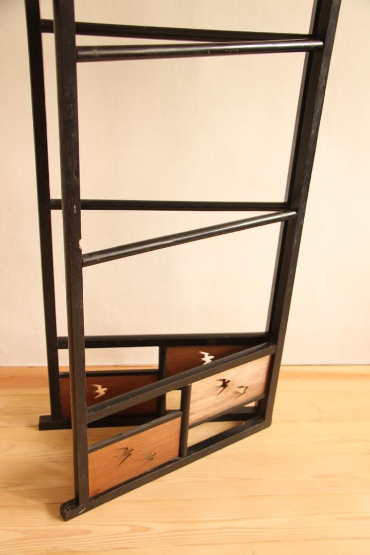 パーテーション　木製　衝立　衣桁　古道具　アンティーク　レトロ