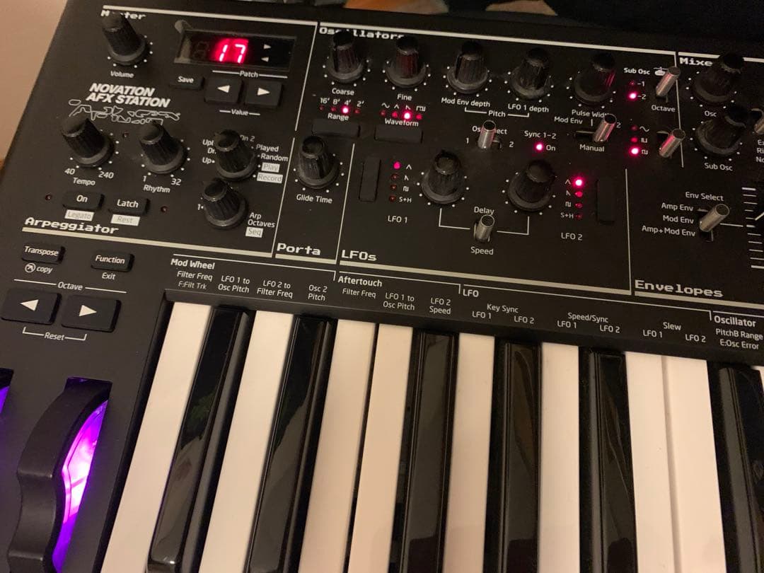 鍵盤楽器 Novation AFX Station